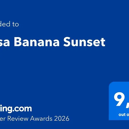Casa Banana Sunset Apartmán
